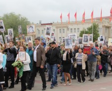 Акция «Бессмертный полк» стала самой массовой  за годы проведения в Волгодонске
