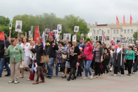 Акция «Бессмертный полк» стала самой массовой  за годы проведения в Волгодонске