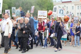 Акция «Бессмертный полк» стала самой массовой  за годы проведения в Волгодонске