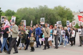 Акция «Бессмертный полк» стала самой массовой  за годы проведения в Волгодонске