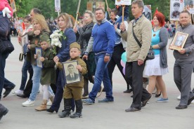 Акция «Бессмертный полк» стала самой массовой  за годы проведения в Волгодонске