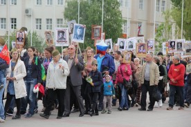 Акция «Бессмертный полк» стала самой массовой  за годы проведения в Волгодонске