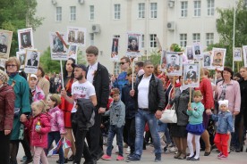 Акция «Бессмертный полк» стала самой массовой  за годы проведения в Волгодонске