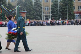 Волгодонск отметил 72-ю годовщину Великой Победы