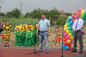 На радость местной детворе…