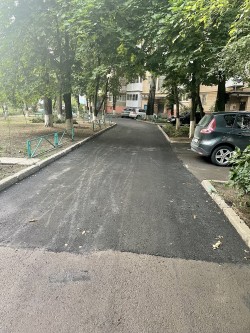 Ремонт дорог в 8 округе