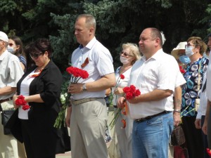 Георгий Ковалевский, депутат округа № 4 Думы Волгодонска, принял участие в Дне памяти и скорби 22 июня