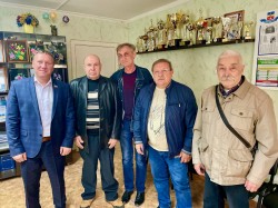 Вручение юбилейных медалей ликвидаторам аварии на ЧАЭС в 8 округе