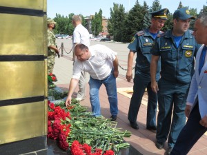 Георгий Ковалевский, депутат округа № 4 Думы Волгодонска, принял участие в Дне памяти и скорби 22 июня