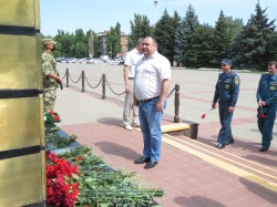 Георгий Ковалевский, депутат округа № 4 Думы Волгодонска, принял участие в Дне памяти и скорби 22 июня