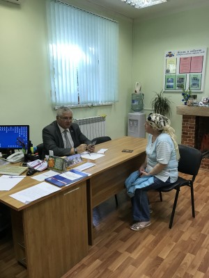 Депутат ВГД Петр Горчанюк провел приём граждан по личным вопросам