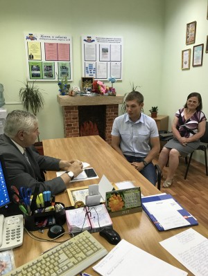В микрорайоне 
