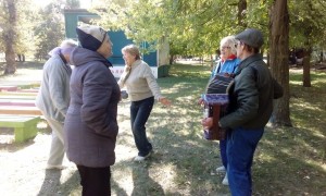 Первый округ. День пожилого человека.