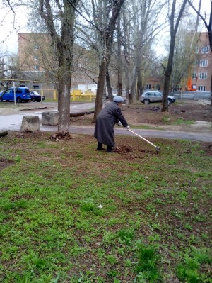 Субботник в округе № 2