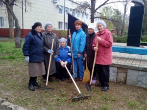 Субботник в округе № 2
