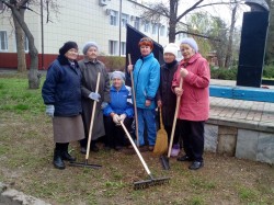Субботник в округе № 2