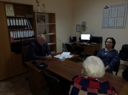                                                          Прием депутата