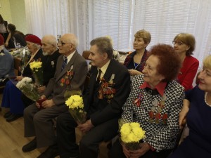 Вручение медалей ветеранам