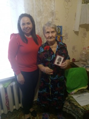 Вручение юбилейных медалей «75 лет Победы в Великой Отечественной войне" в 7-ом  округе