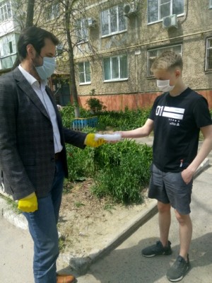 Маски для избирателей 7-го округа