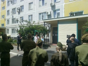 Парад у дома ветерана прошел в 7-ом округе
