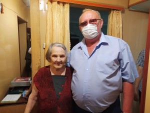Депутат Алексей Бородин поздравил ветерана Великой Отечественной войны с юбилеем