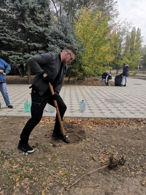 Субботник в 21 округе.