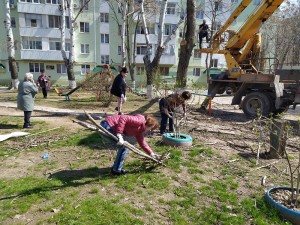 Субботник в ТОСе «Виктория» округа №5