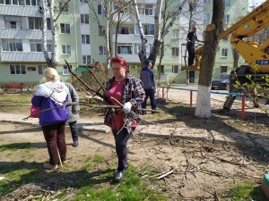 Субботник в ТОСе «Виктория» округа №5
