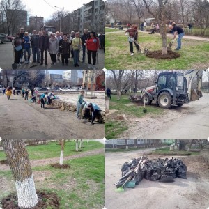 Субботник в 12-м округе