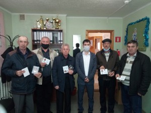 Вручение медалей в 11 округе
