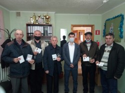 Вручение медалей в 11 округе