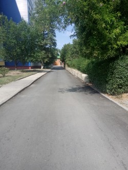 Ремонт дороги в 11 округе