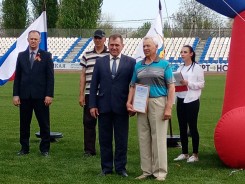 В Волгодонске состоялась традиционная легкоатлетическая эстафета