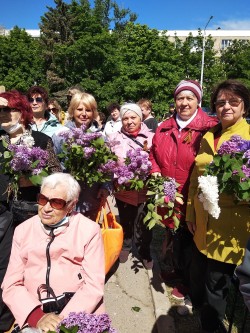 9 округ. Митинг памяти. Возложение цветов 