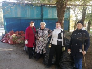 Субботник в 10 округе