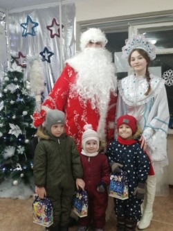 Поздравление детей ЮЗР с новым годом!