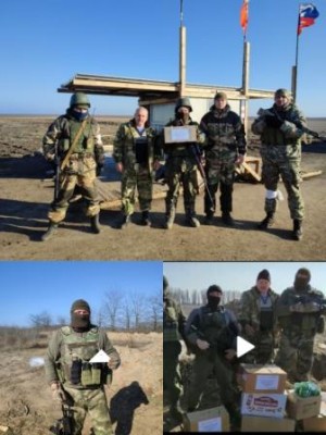 Округ №16: Наши подарки и поздравления с 23 февраля вручены нашим защитникам на передовой
