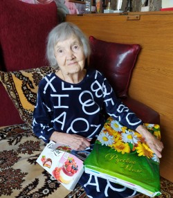  Юбилей отметила ветеран Великой Отечественной войны Пальцева Надежда Ивановна 