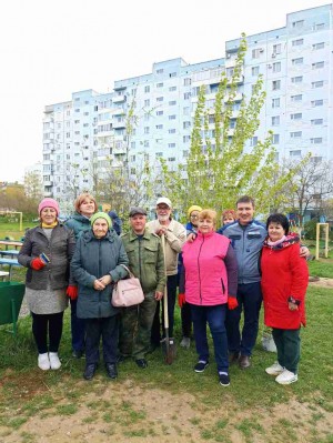 Весенний субботник в 11 округе