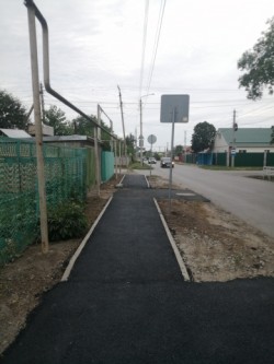 Ремонт тротуара 10 округ
