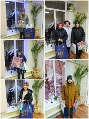 Округ №16: Детям из семей военнослужащих вручены новогодние подарки в рамках акции «Елка желаний»