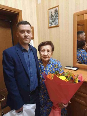 11 округ Поздравление ветеранов ВОВ