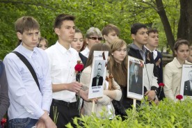 Петр Горчанюк принял участие в возложении цветов к мемориалам Великой Отечественной войны