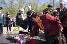 Петр Горчанюк принял участие в возложении цветов к мемориалам Великой Отечественной войны