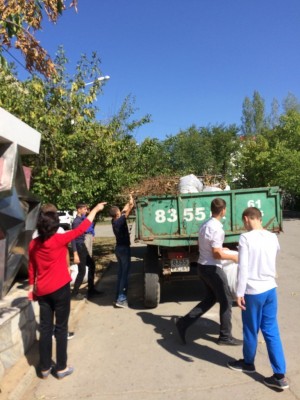 Субботник! Касается каждого.