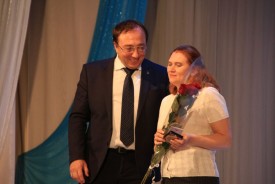 Городской больнице 60 лет: коллектив принимал поздравления от первых лиц