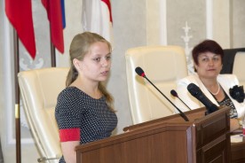 Молодежное правительство отчиталось перед депутатами о реализации своих проектов