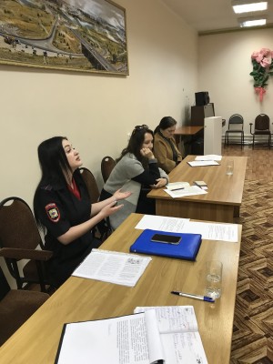 В избирательном округе №15 состоялось расширенное заседание Совета профилактики округа