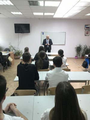 Депутат Пётр Горчанюк провёл Урок парламентаризма. 
